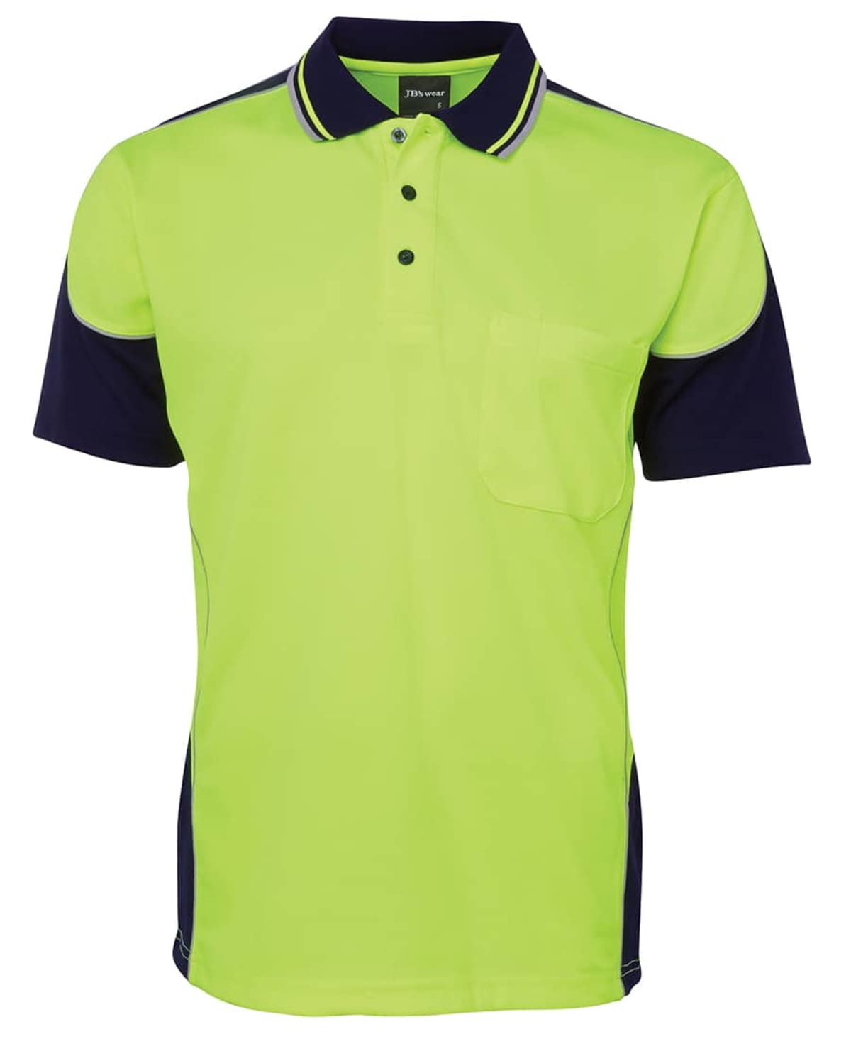 JB's Hi Vis Contrast Piping Polo