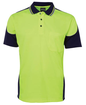 JB's Hi Vis Contrast Piping Polo