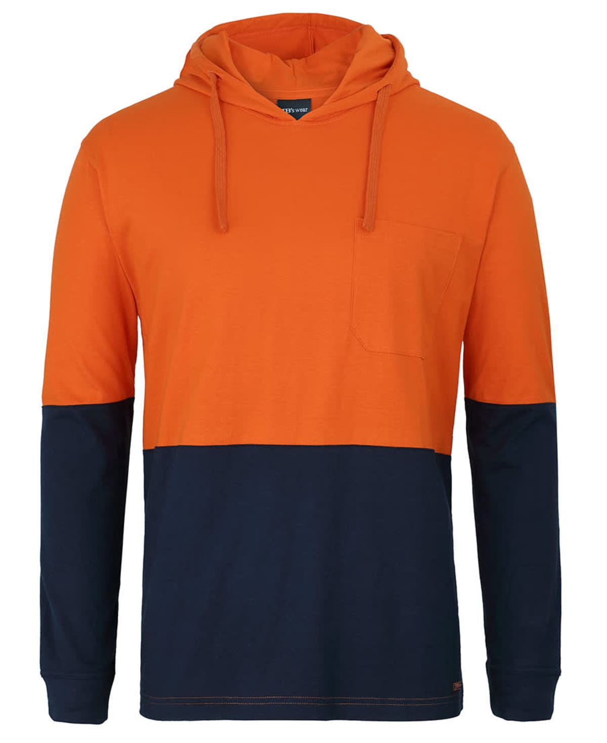 JB's Hv L/S Cotton Tee With Hood