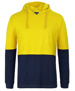 JB's Hv L/S Cotton Tee With Hood
