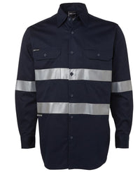 L/S 190g Work Shirt With Reflective Tape