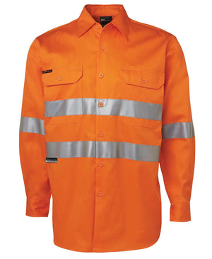 L/S 190g Work Shirt With Reflective Tape