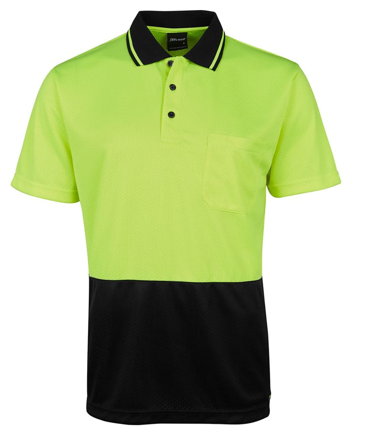 JB's Hv 4602.1 Jacquard Non Cuff Polo