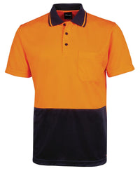 JB's Hv 4602.1 Jacquard Non Cuff Polo