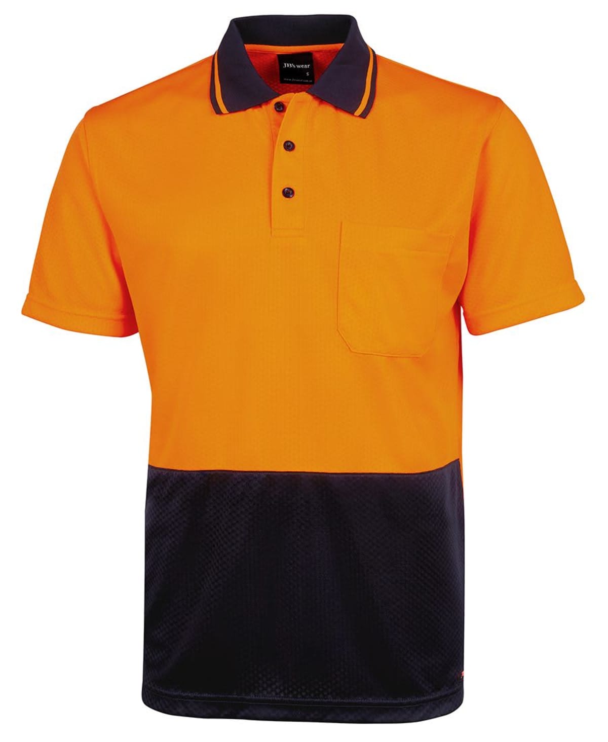 JB's Hv 4602.1 Jacquard Non Cuff Polo