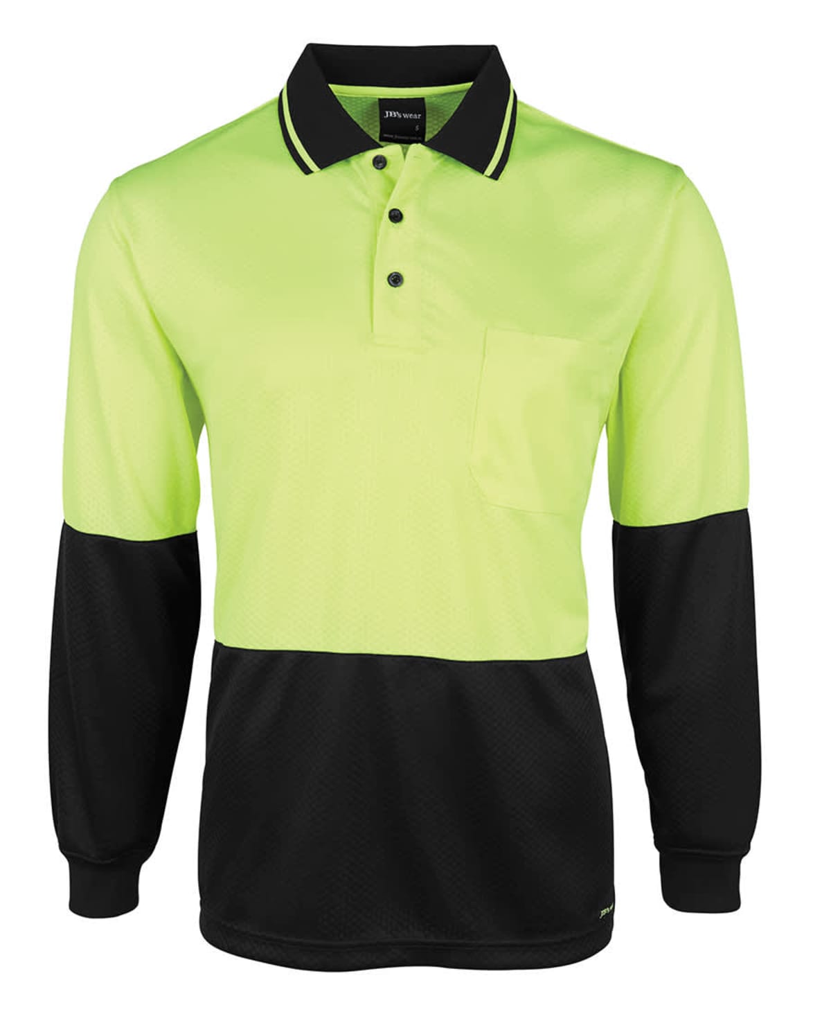 JB's Hv 4602.1 L/S Jacquard Polo