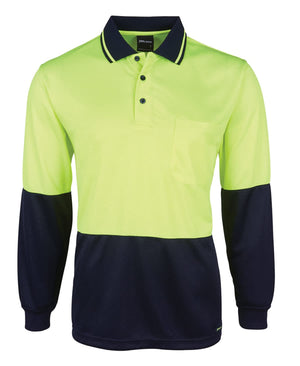 JB's Hv 4602.1 L/S Jacquard Polo