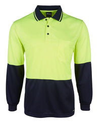 JB's Hv 4602.1 L/S Jacquard Polo