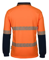 JB's Hv L/S Segmented Tape Polo