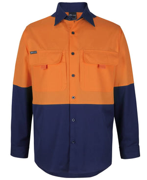 JB's Hi Vis Ripstop L/S Fishing Shirt