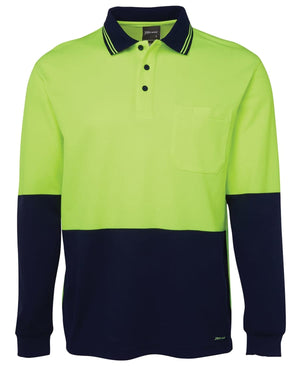 JB's Hv L/S Cotton Back Polo
