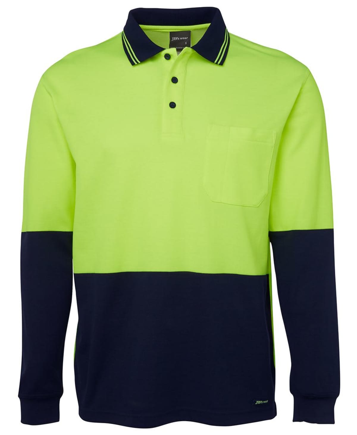 JB's Hv L/S Cotton Back Polo