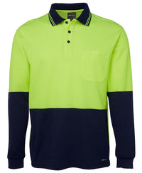 JB's Hv L/S Cotton Back Polo