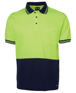 JB's Hi Vis S/S Cotton Back Polo