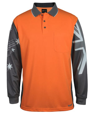 JB's HV L/S SOUTHERN CROSS POLO