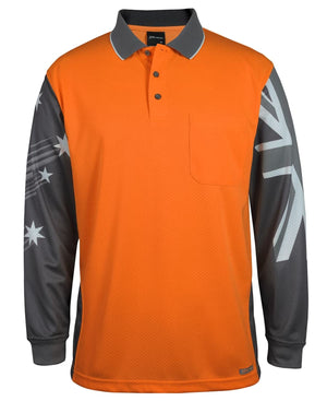 JB's Hv L/S Southern Cross Polo