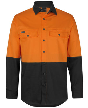 JB's Hv L/S Stretch Work Shirt