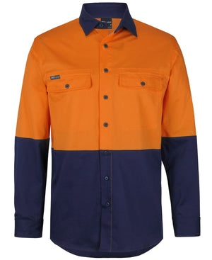 JB's Hv L/S Stretch Work Shirt