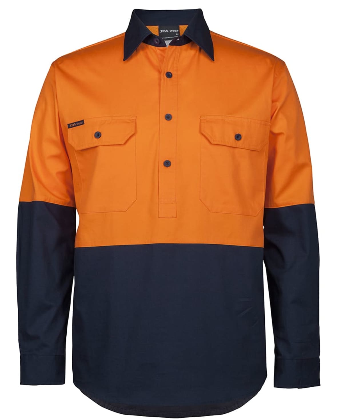 JB's Hv Close Front L/S 150 G Work Shirt
