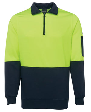 JB's Hi Vis 1/2 Zip Fleecy