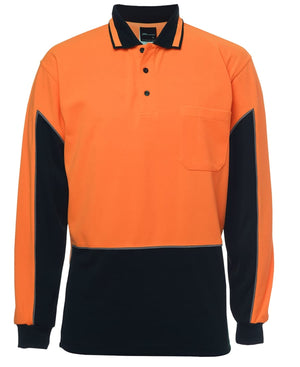 JB's Hi Vis L/S Gap Polo