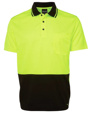 JB's Adults And Kids Hi Vis Non Cuff Trad Polo