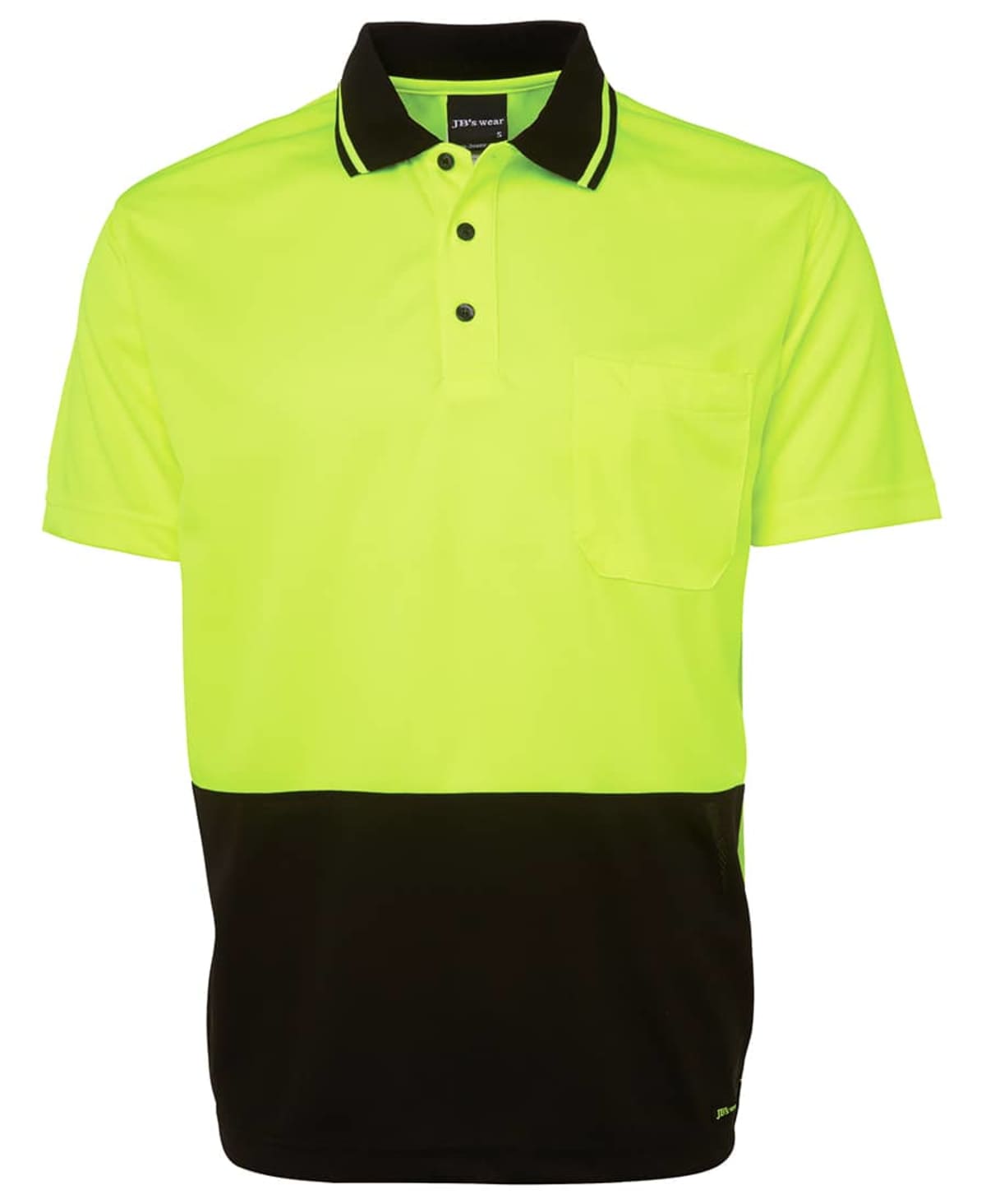JB's Adults And Kids Hi Vis Non Cuff Trad Polo
