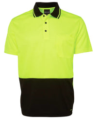 JB's Adults And Kids Hi Vis Non Cuff Trad Polo