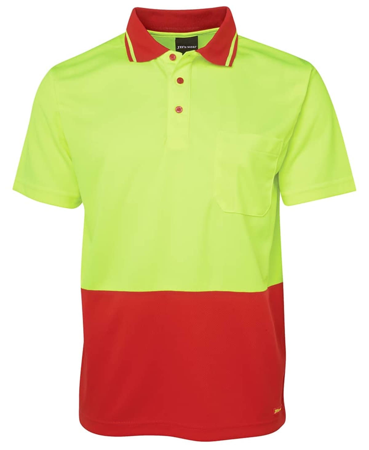 JB's Adults And Kids Hi Vis Non Cuff Trad Polo