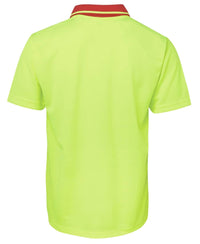 JB's Adults And Kids Hi Vis Non Cuff Trad Polo