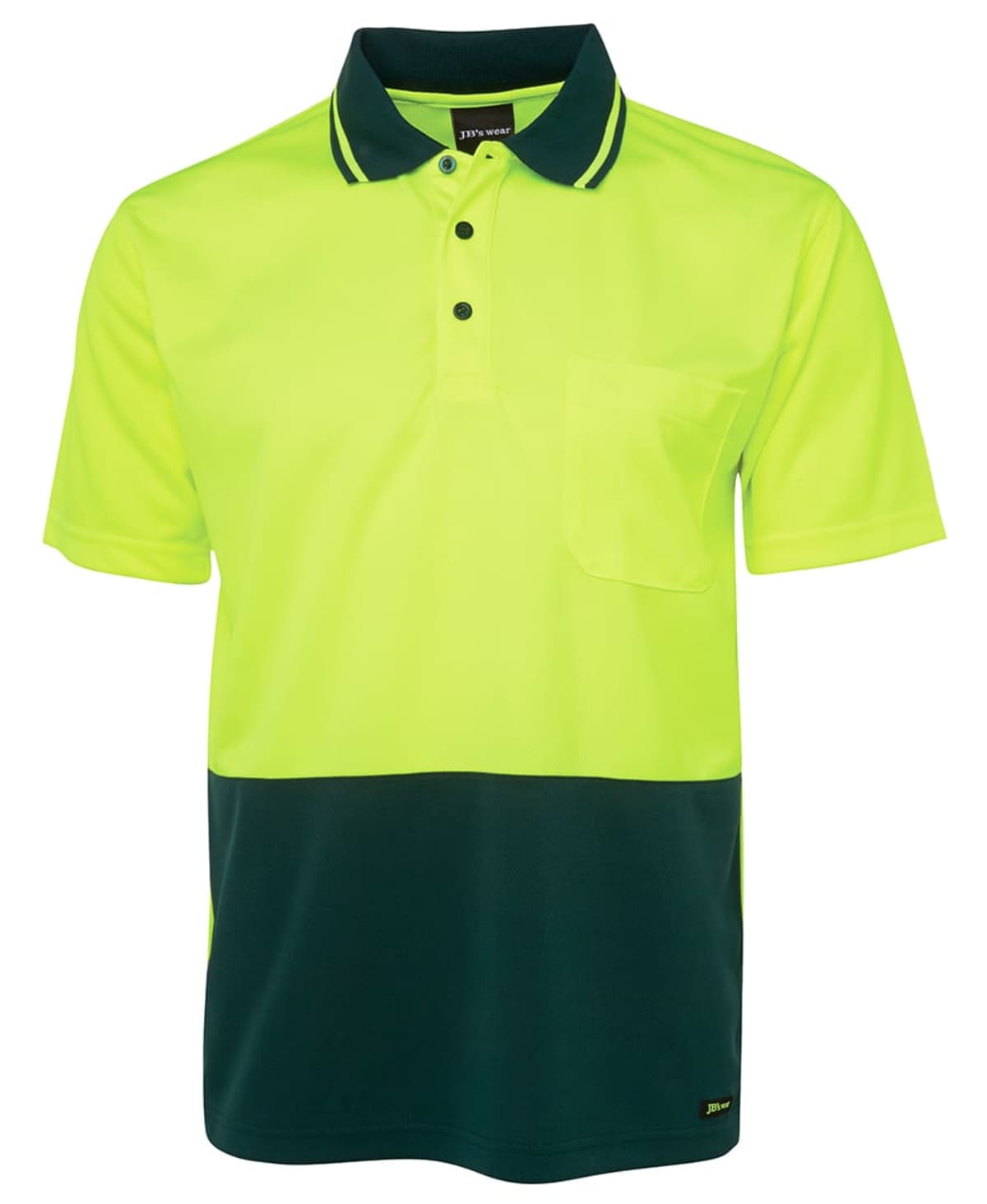 JB's Adults And Kids Hi Vis Non Cuff Trad Polo