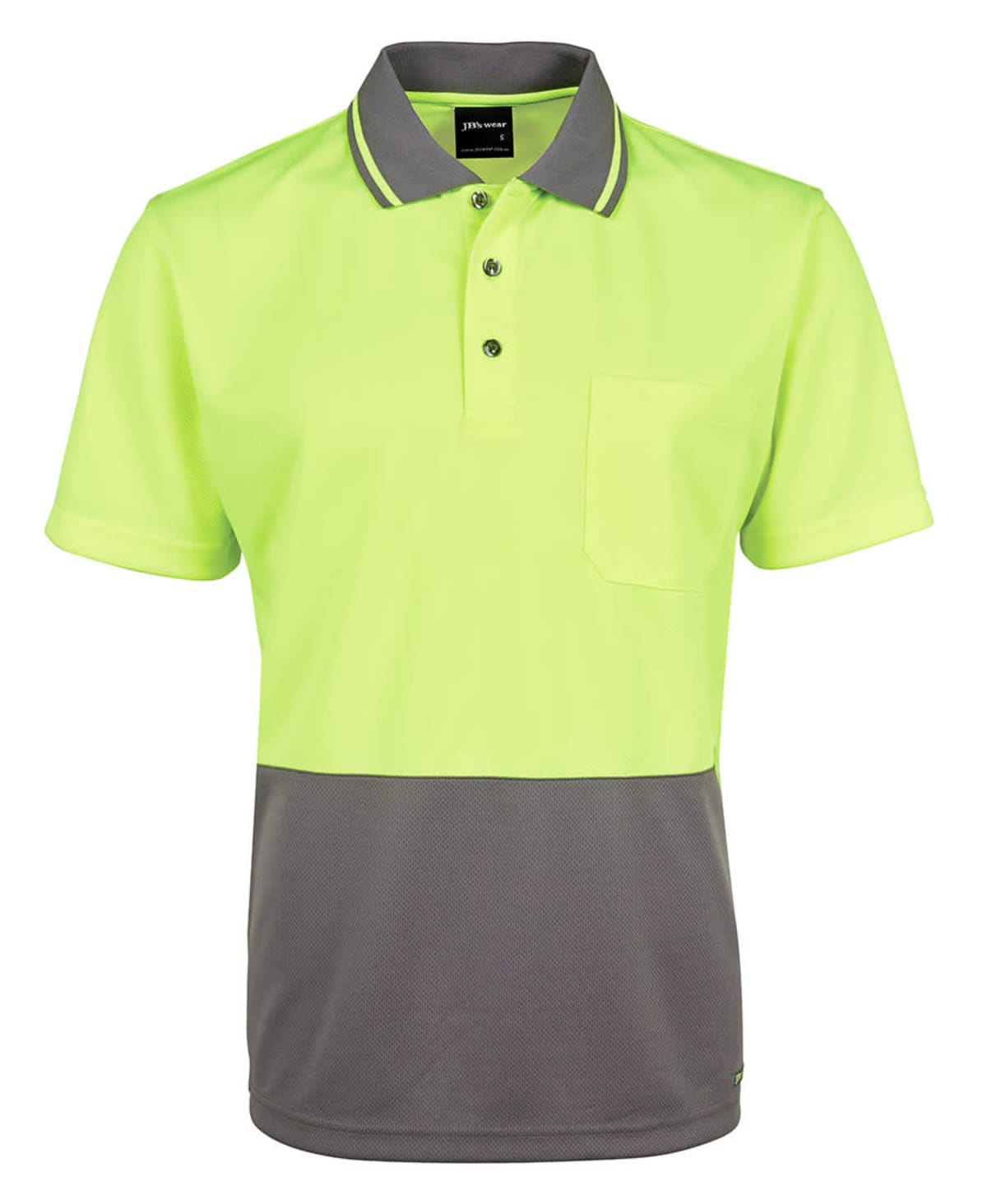 JB's Adults And Kids Hi Vis Non Cuff Trad Polo