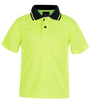 JB's Adults and Kids Hi Vis Non Cuff Traditional Polo