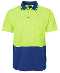JB's Adults And Kids Hi Vis Non Cuff Trad Polo