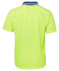 JB's Adults And Kids Hi Vis Non Cuff Trad Polo