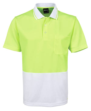 JB's Adults and Kids Hi Vis Non Cuff Traditional Polo