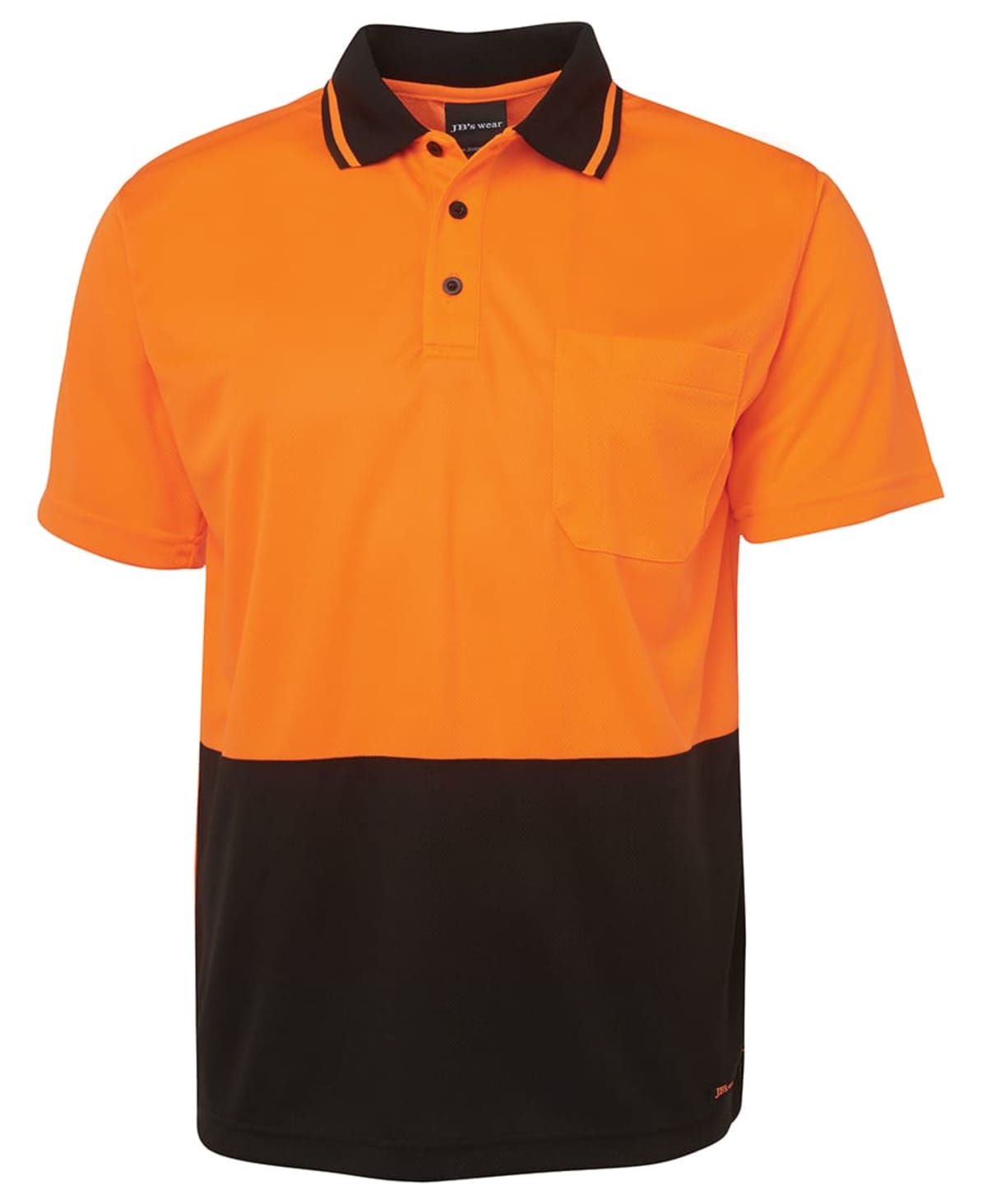 JB's Adults And Kids Hi Vis Non Cuff Trad Polo