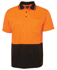 JB's Adults And Kids Hi Vis Non Cuff Trad Polo