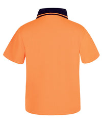 JB's Adults And Kids Hi Vis Non Cuff Trad Polo