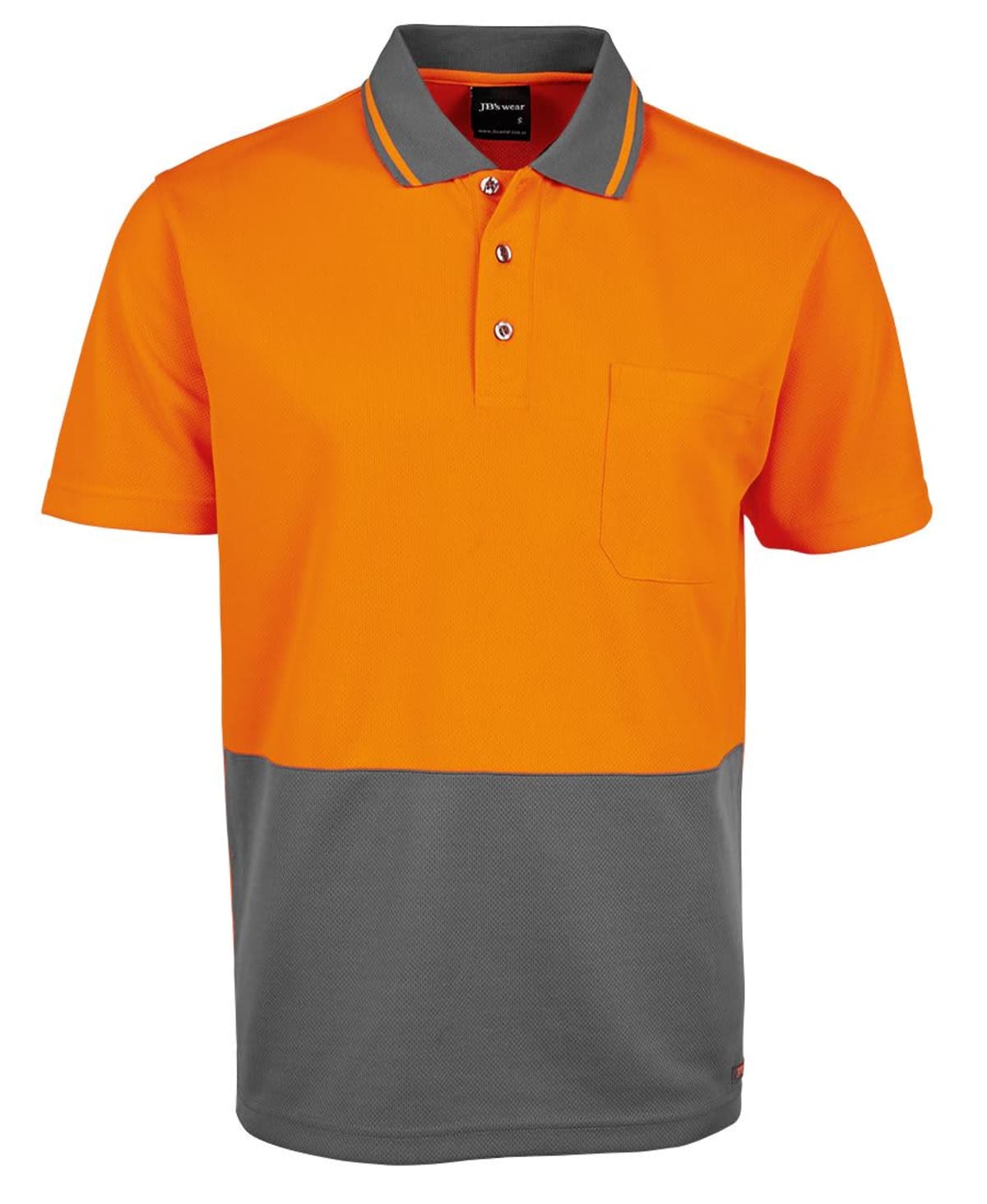 JB's Adults And Kids Hi Vis Non Cuff Trad Polo