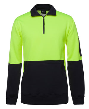 JB's Hi Vis 330G 1/2 Zip Fleece