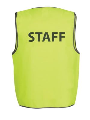 JB's Hv Safety Vest Print Staff Lime