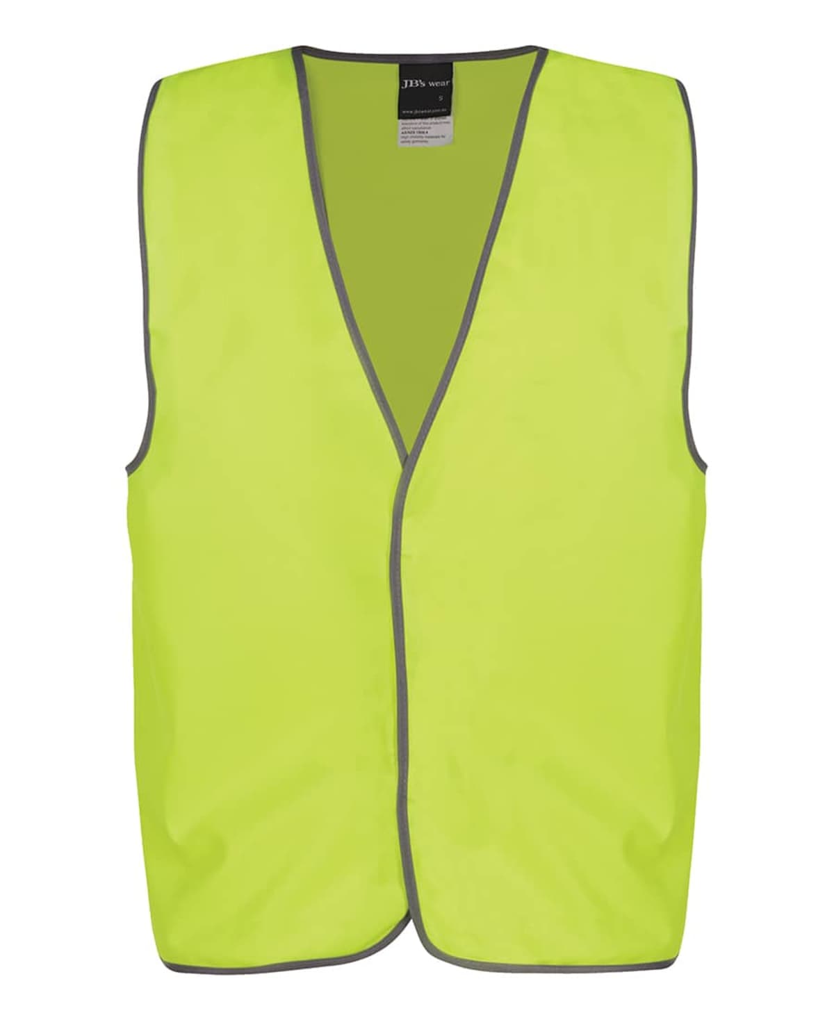 JB's Hv Safety Vest Print Staff Lime