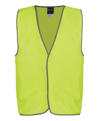 JB's Hv Safety Vest Print Staff Lime