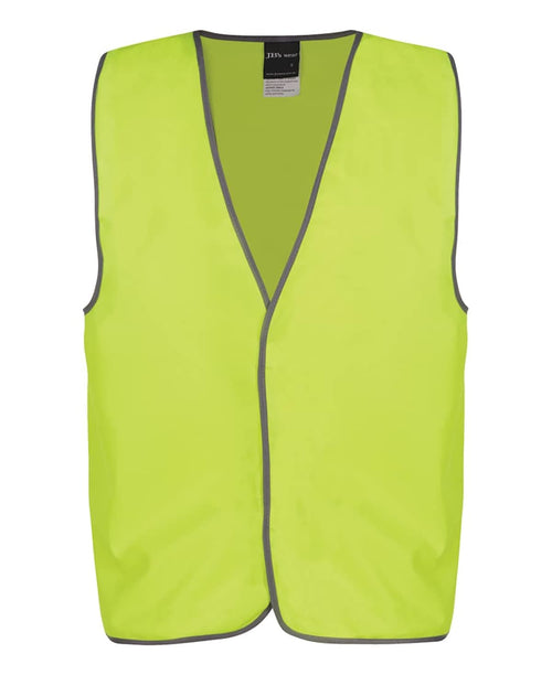 JB's Hv Safety Vest Print Staff Lime