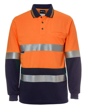 JB's Hi Vis L/S (D+N) Traditional Polo