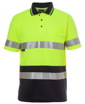 JB's Hv S/S Non Cuff (D+N) Trad Polo