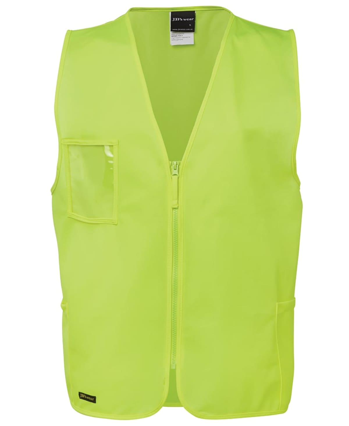 JB's Hv Zip Safety Vest