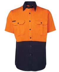 JB's Hi Vis S/S 190G Work Shirt