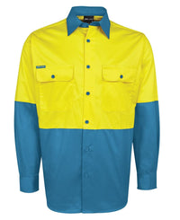 JB's Hi Vis L/S 150G Work Shirt